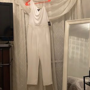 White Jumpsuit EXPRESS